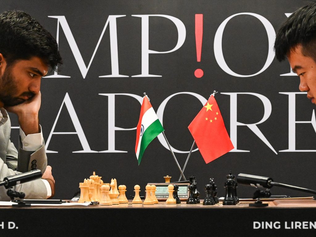 Gukesh beats Ding Liren in Game 3; ties World Chess Championship final | Sport News