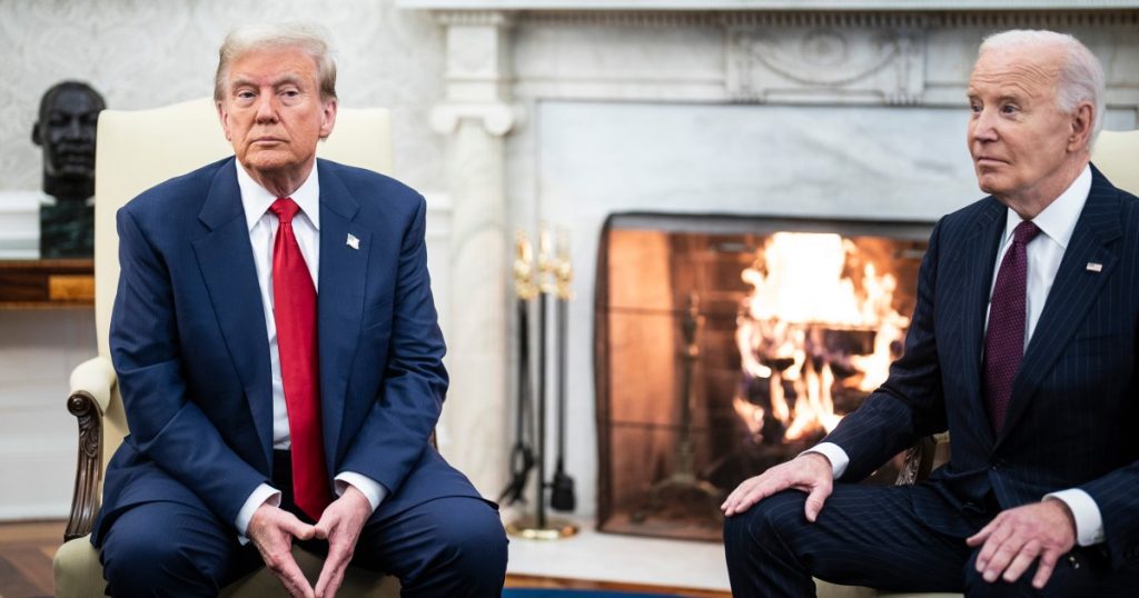 Biden and Trump spoke by phone last week
