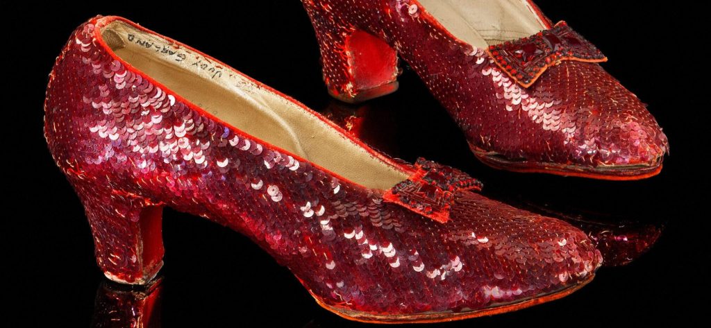 Judy Garland’s Ruby Slippers From ‘Wizard of Oz’ Sold For Millions