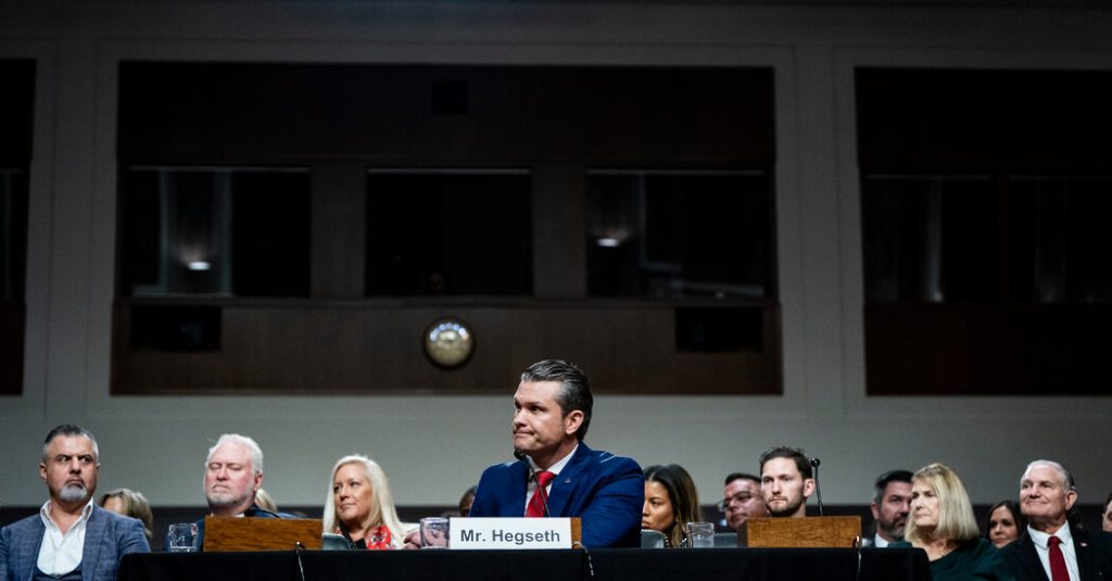 Opinion | Pete Hegseth’s ‘Deeply Troubling’ Selection