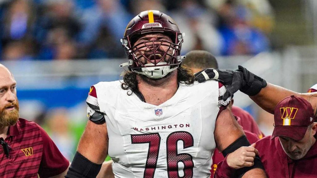 Commanders fear significant knee injury for starting OL