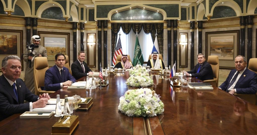 US And Russian Officials Hold Key Meeting Over Ukraine War