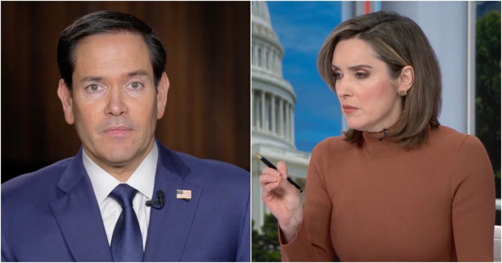 Marco Rubio Fires Back at European Elites for Throwing Temper Tantrums Over JD Vance’s Historic Speech — Fake News Hack Margaret Brennan Shamelessly Blames Holocaust on Free Speech | The Gateway Pundit