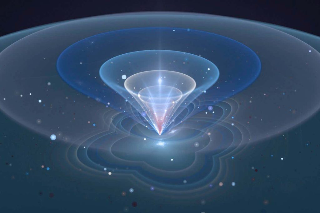 Space could emerge from time