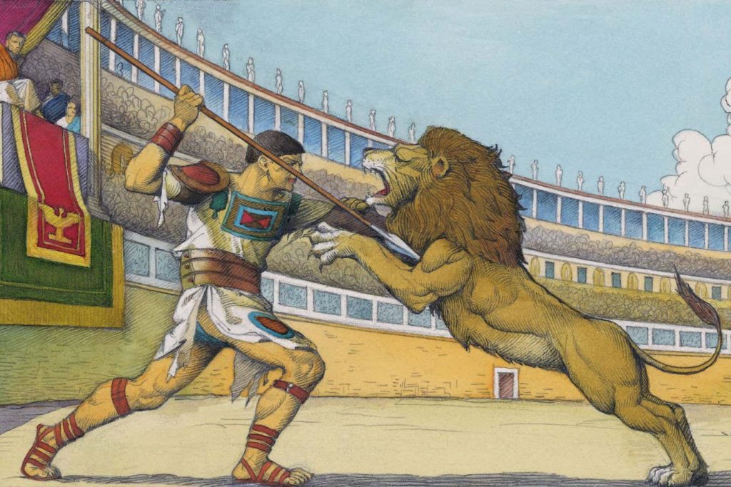 First evidence of gladiator fight with lion seen in Roman-era skeleton