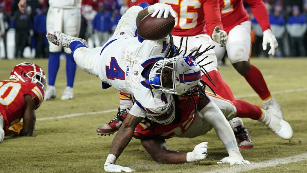 The ‘2024-25 NFL total touchdown leaders’ quiz