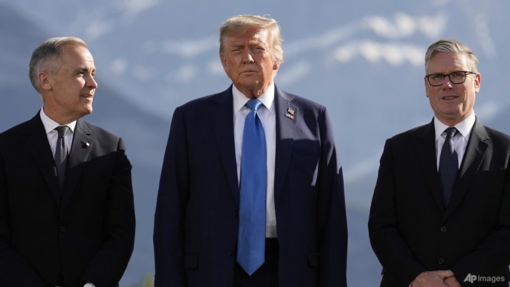 G7 leaders urge Trump to ease off trade war