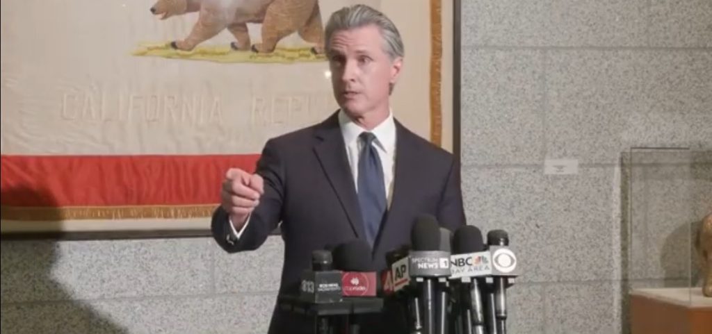 Unhinged Newsom Says if He Told the Public About His Call with President Trump, “It Would Send Shivers Up Your Spine” (VIDEO) | The Gateway Pundit