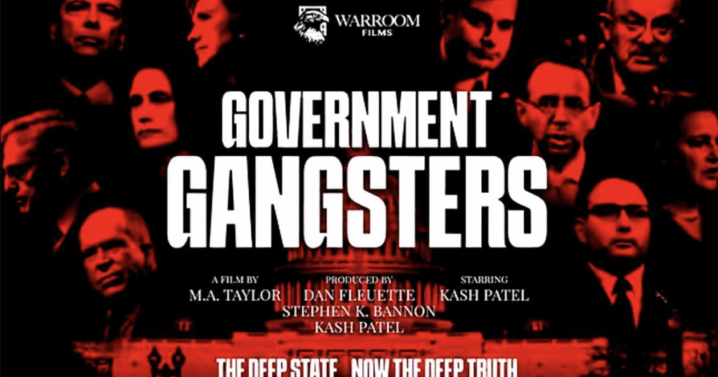 Exclusive Interview with War Room Films Director of Kash Patel’s ‘Government Gangsters’ M.A. Taylor: ‘We Showed That We Can Beat The Deep State’ | The Gateway Pundit
