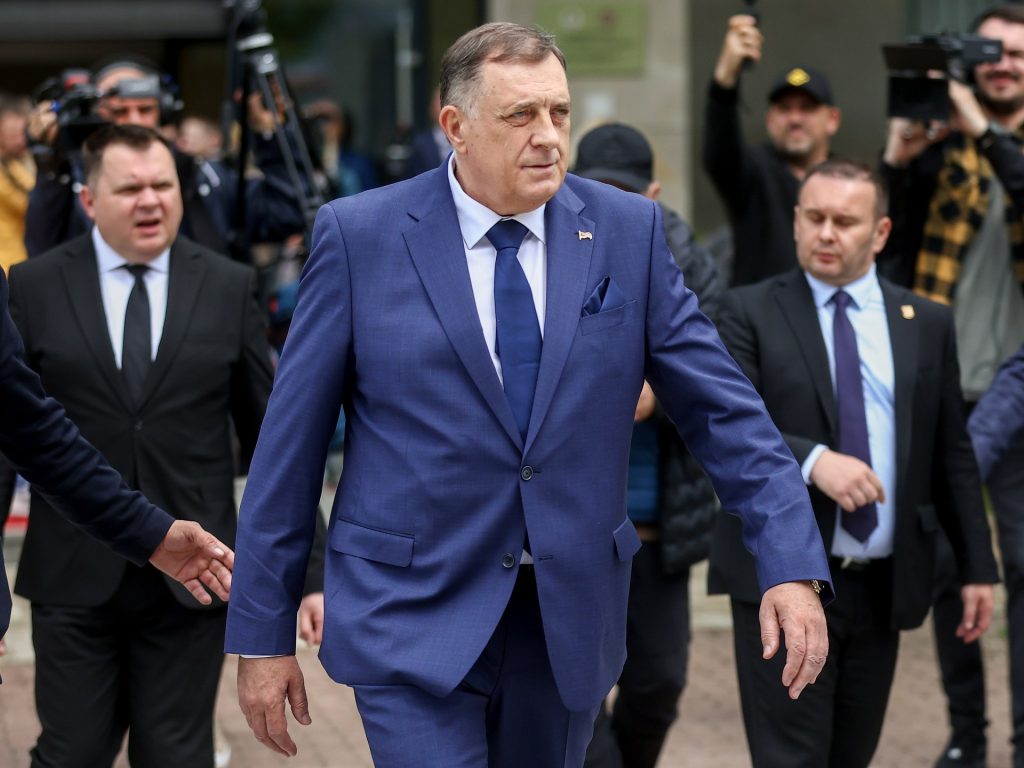 Separatist Bosnian Serb leader Dodik removed from office | Politics News