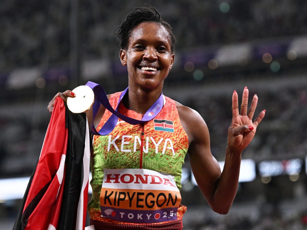 Kenya’s Kipyegon wins record fourth 1,500m title at World Athletics | Athletics News