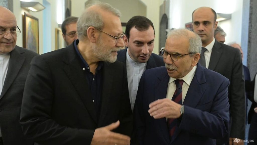 Top Iranian security official urges regional unity against Israel as he visits allies in Lebanon
