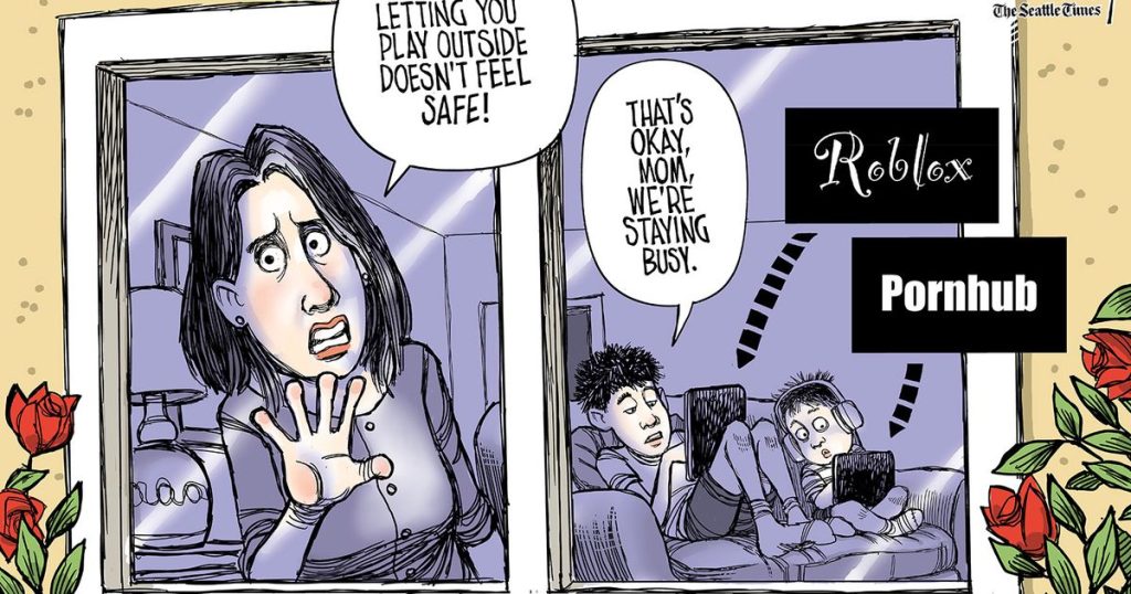 The real danger for kids isn’t outside. It’s in cyberspace