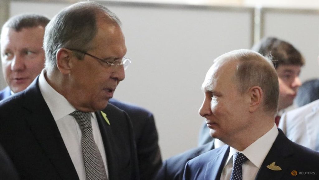 Kremlin dismisses speculation that Lavrov has fallen out of favour with Putin