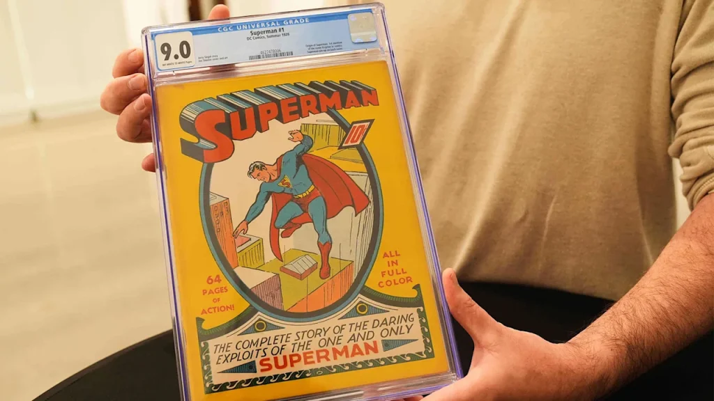 It’s a bird! It’s a plane! It’s the most expensive comic book ever sold