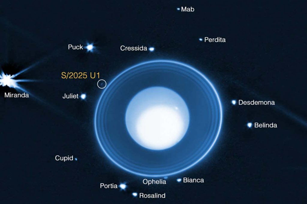 More than 100 moons were discovered in our own solar system in 2025