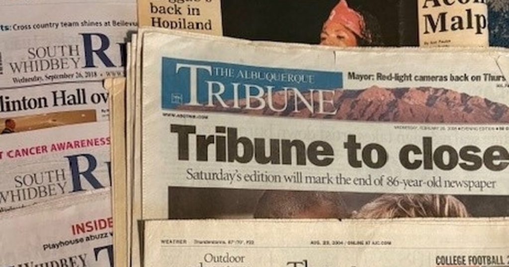 What its like watching the death, and dearth, of newsrooms