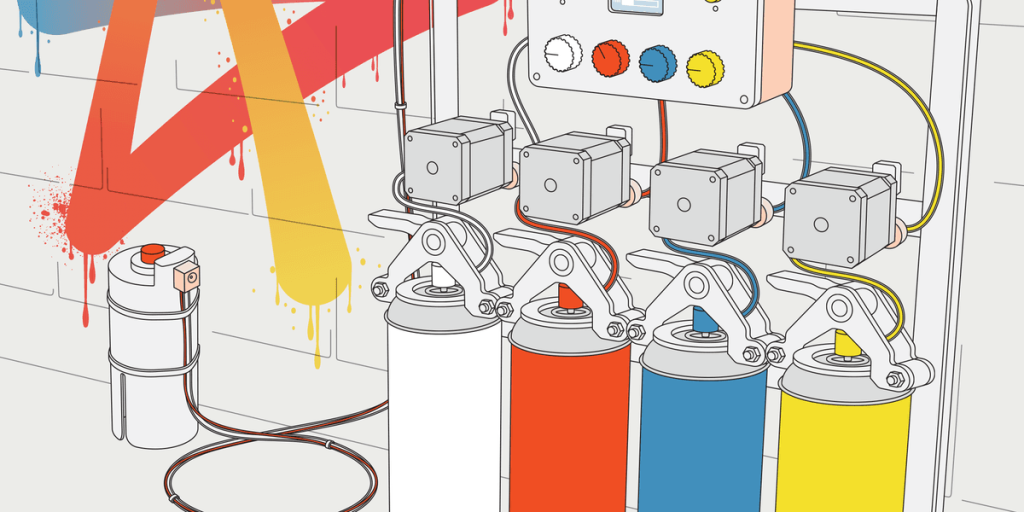 DIY Spray Paint Mixer for Custom Colors