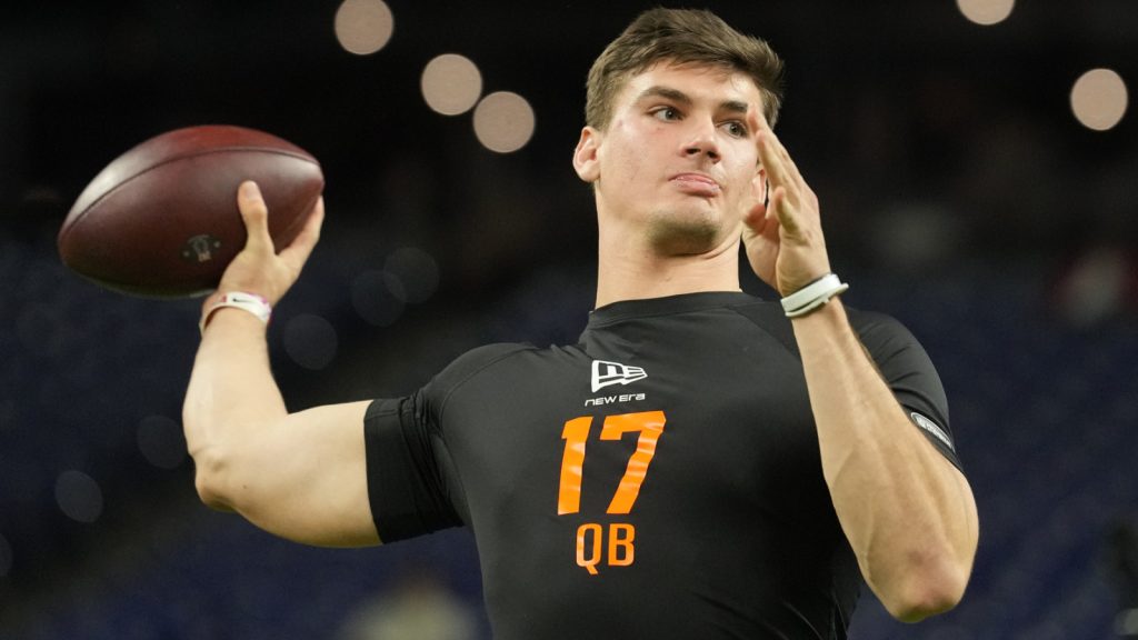 Alabama QB Ty Simpson appears to be tumbling down draft boards