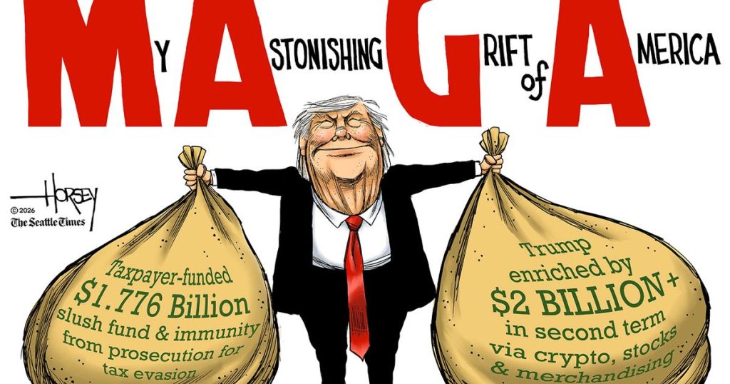 Trump’s IRS settlement, slush fund are shocking grift