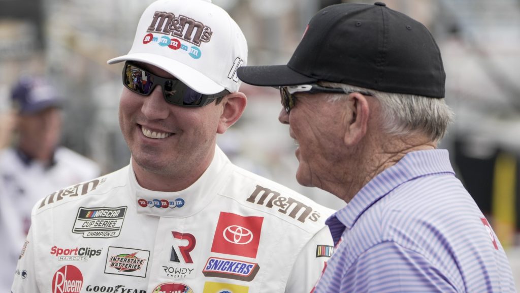 Kyle Busch once told Joe Gibbs his cars sucked after finishing second
