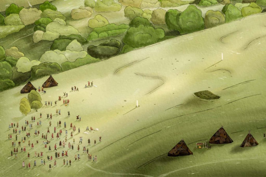 Ancient monument may have been an early Stonehenge prototype