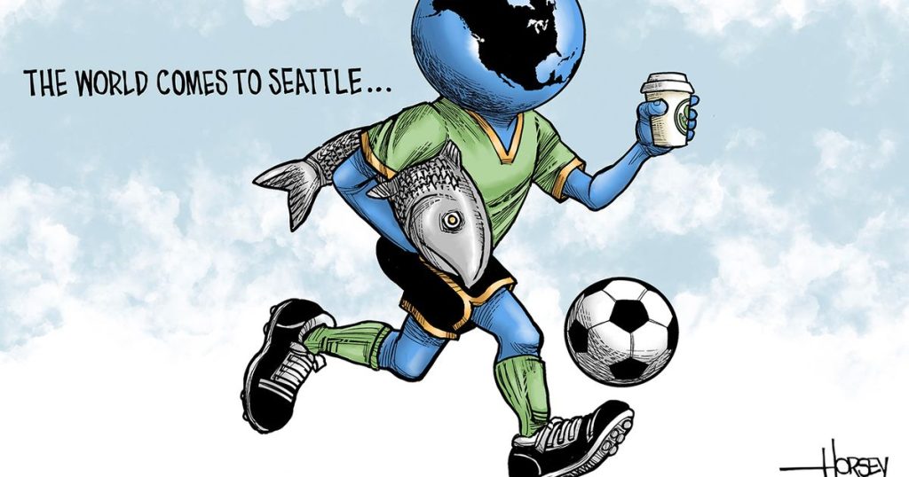 Seattle, long a soccer town, gets its World Cup close-up