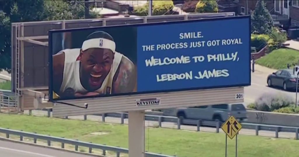 LeBron James announces he will join the Philadelphia 76ers