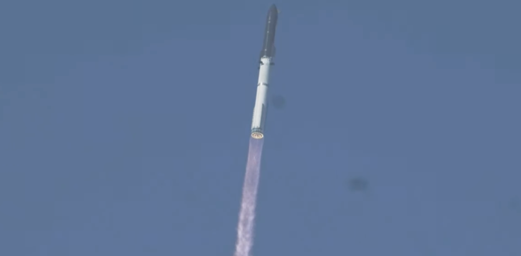 SpaceX launches Starship on successful test flight