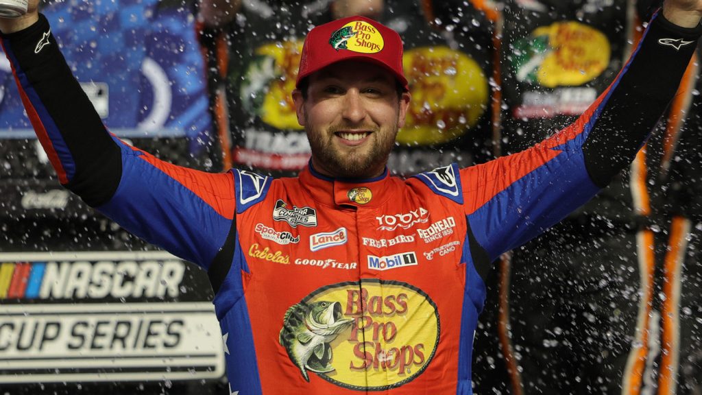 Briscoe holds off Bell, wins in NASCAR’s return to Chicagoland