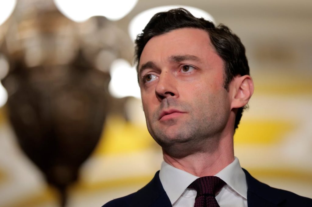 Ossoff Escalates Trump Feud Over Aide Natalie Harp