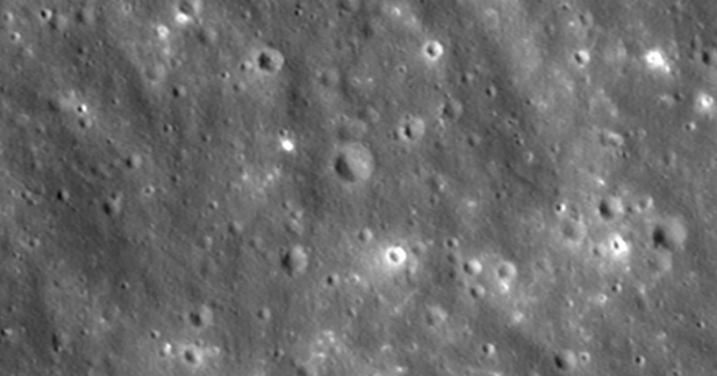 NASA spots crater on the moon created by SpaceX rocket crash