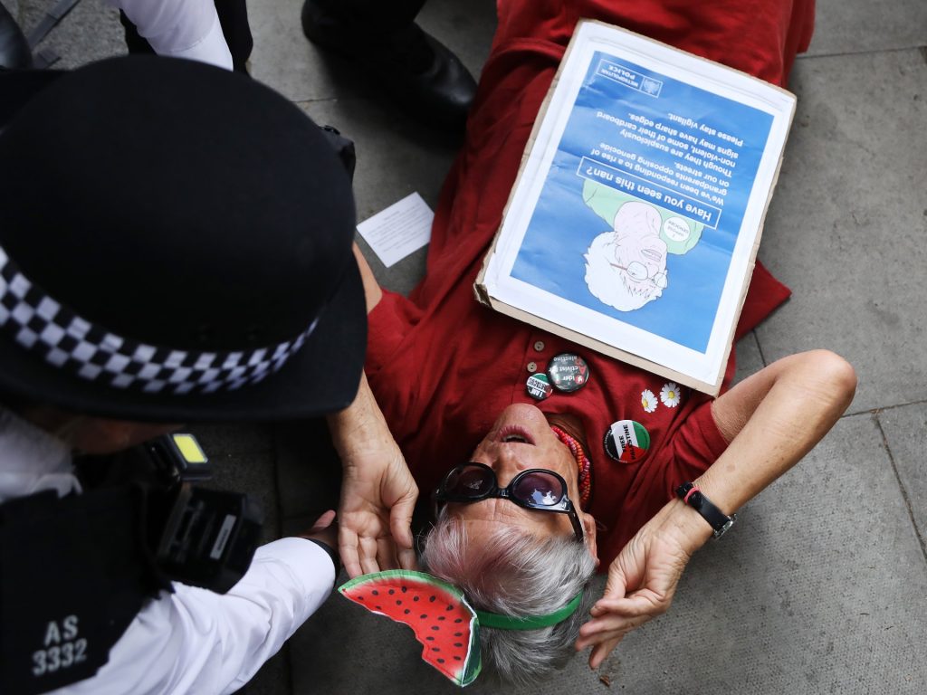 The British state has recast protest as terrorism | Israel-Palestine conflict