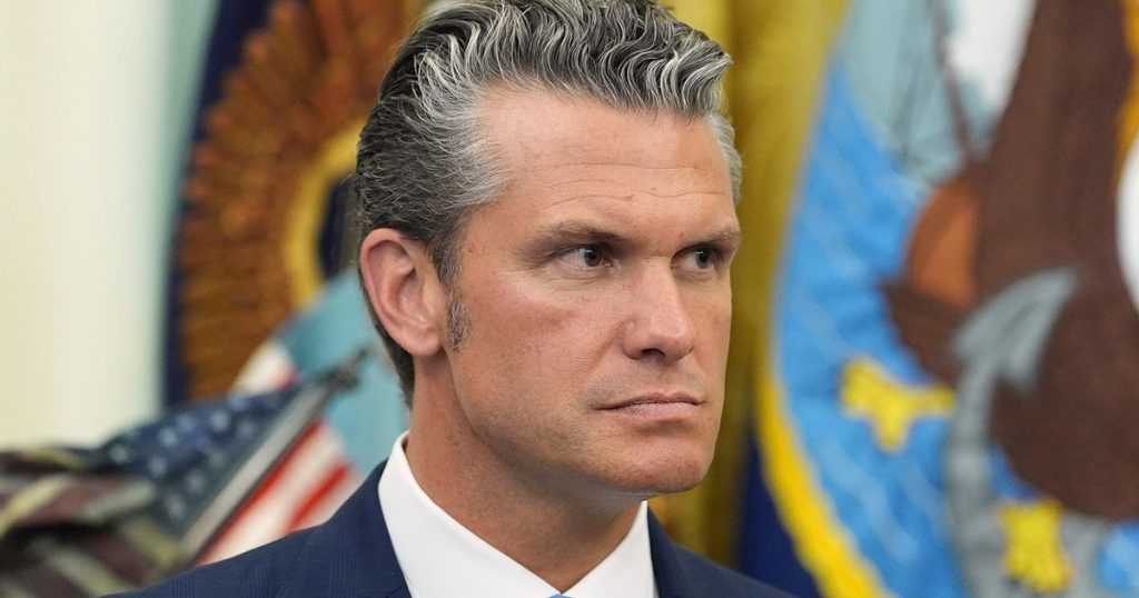 Hegseth is purging people of color. Trump’s war is killing them