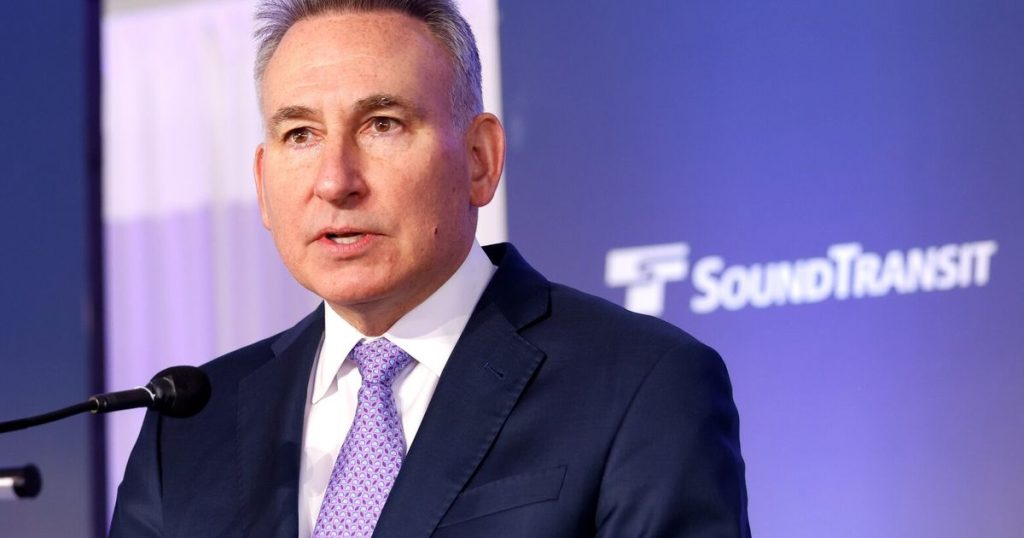 Sound Transit CEO Constantine’s contract, bonus show disconnect