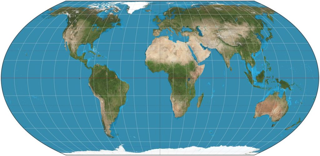 The mathematical impossibility of making a perfect world map